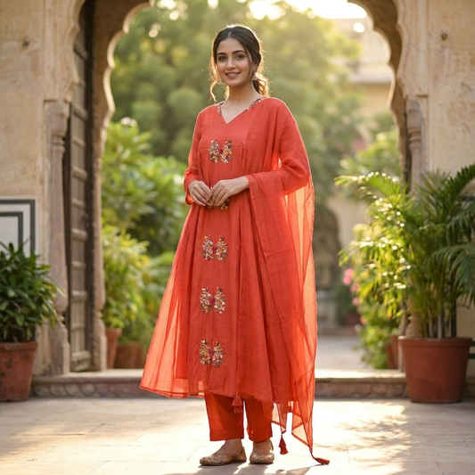 CMD 57848 Beautiful handembroidered suit