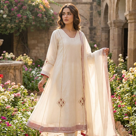 19830 Beautiful mulchanderi suit